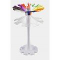 VEE GEE 30121 Carousel Pipette Stand, assorted colors-