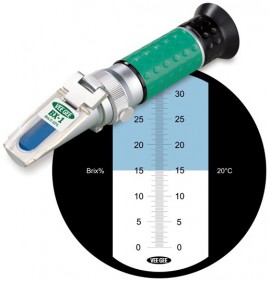 VEE GEE SX-1 (43033) Handheld Refractometer, Sodium Chloride Scale-