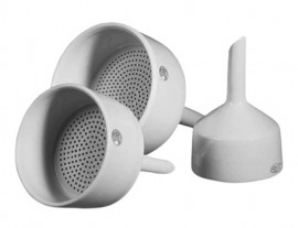 VEE GEE 53223-7301 Porcelain Buchner Funnel, 120 ml, 5.4&amp;quot;-
