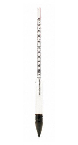 VEE GEE 6602-5S Ultra Precision Specific Gravity Hydrometer, 0.88 to 0.95, 0.001-