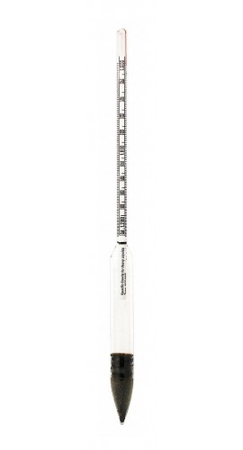 VEE GEE 6603-3 Precision Specific Gravity Hydrometer, 1.4 to 1.62, 0.002-