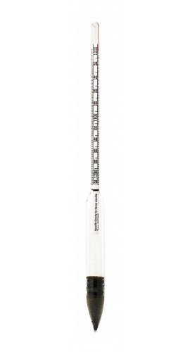 VEE GEE 6603-4 Precision Specific Gravity Hydrometer, 1.6 to 1.82, 0.002-