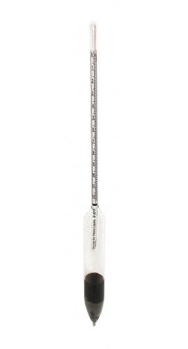 VEE GEE 6609-10 Baume Heavy Hydrometer, 0 to 35&amp;deg;, 0.5&amp;deg;-