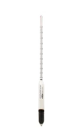 VEE GEE 6611-2 Salt Hydrometer, % by weight, 0 to 26.5%-
