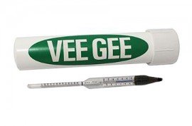 VEE GEE 66CS-8 PVC Hydrometer Case, 8.5&quot;-