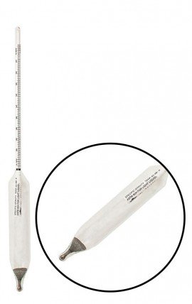VEE GEE 67111H Hydrometer, Specific Gravity 1.000 to 1.050, ASTM 111H-
