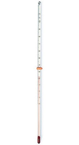 VEE GEE 80601 Glass Spirit-Filled Thermometer-