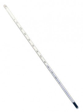 VEE GEE 80707E Immersion Thermometer with FEP encapsulation, -20 to 110&amp;deg;C, total immersion-