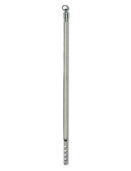 VEE GEE 83025C Nickel-Plated Brass Thermometer Armor, 7&amp;quot;-