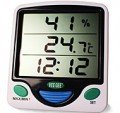 VEE GEE 84004 Min Max Digital Thermo-Hygrometer Clock-