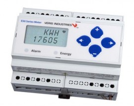 Veris E50C2 Single Circuit DIN Rail Mount Energy Meter with Modbus-