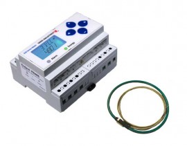 Veris E51H5A Data Logging Single-Circuit Energy Meter, 3 time-stamped 32-bit configurable data buffers-