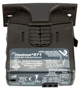 Veris H971 Current Sensor DC Split 0-200A Pulse Reset Bi-Directional-