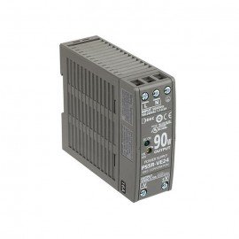 Veris PS24-S90W Power Supply, 24 VDC output, 90 W rating-