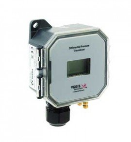 Veris PX3PLX02 Dry Media Digital Pressure Transducer, 0 to 6,000 ft/min, 0 to 30 m/s-