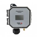 Veris PX3PLX02S Dry Differential Pressure Sensor, 0-2" WC, panel mount-
