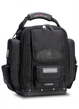 Veto Pro Pac MB5B Blackout Extra-large Meter Bag with front access, black-