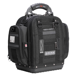 Veto Pro Pac TECH-MCTP BLACKOUT Service Tool Bag with tool and meter panels, compact, waterproof-