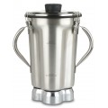 Waring CAC70 Stainless Steel Blender Container with 2 handles, 1 gal-