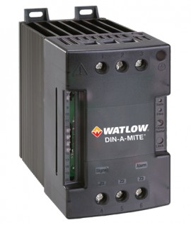 Watlow DIN-A-MITE C Series SCR Power Controller, 277 to 600 V AC, 22 to 26 V AC input-