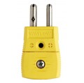 Watlow MCM-S-NAT Type-S Mini Thermocouple Connector, 400&amp;deg;F, male plug-