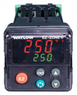 Watlow EZ-ZONE PM Panel Mount PID Controller with two digital I/O points, <sup>1</sup>&amp;frasl;<sub>16</sub> DIN, 100 to 240 V AC-