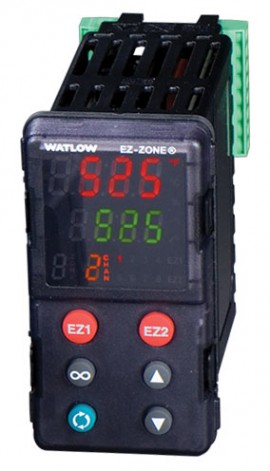 Watlow EZ-ZONE PM Panel Mount Integrated PID Controller with two digital I/O points, &amp;frac18; DIN vertical, 100 to 240 V AC-