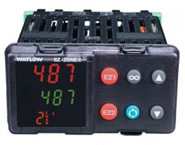 Watlow EZ-ZONE PM Panel Mount Integrated PID Controller, &amp;frac18; DIN horizontal 100 to 240 V AC-