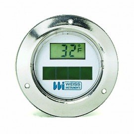 Weiss 20SD-FS Light-Powered NSF Thermometer, 2&amp;quot;, Front Flange-