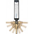 Weksler-Glass AS5H9DJ Standard Adjustable Angle Thermometer, 3 1/2&amp;quot; Stem Length, 30/300&amp;deg;F &amp; -1/149&amp;deg;C-