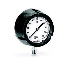 Weksler AA44 Series Royal Process Gauge, 30&amp;quot;/0/30 psi and -1-0-2 bar-