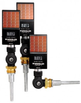 Weksler AD35AFC Adjustable Angle Digital Thermometer, Light Powered, 3 1/2&quot; Stem-