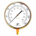 Weksler EA14F Contractor Gauge, 0 to 300 PSI/2100 kPa-