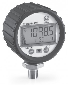 Weksler WDG4251LPY4L WDG General Purpose Digital Gauge, 0 to 10,000 psi-