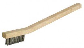 Weld-Mate NT615 Toothbrush-Style Scratch Brush, stainless steel, 7&amp;frac34;"-