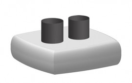 Weller 145-4000 Dust Pre-Filters for MG 140/F8 devices, ESD safe, 2-pack-