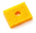 Weller T0052241999 Single-Layer Cleaning Sponges, yellow, 5-pack-