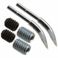 Weller T0054414699 WTA 2 Tip Set, Bent 45&amp;deg;, 0.12 x 0.02&amp;quot;-