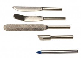 Weller TB5TK 5-Piece Replacement Cutting/Soldering Tip Set-
