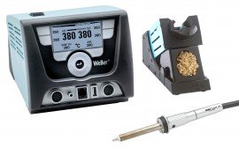 Weller WXA2010N 2-Channel Hot Air Station, 200 to 255 W, 110 V-