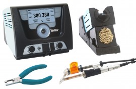 Weller WXD2010N 2-Channel Soldering and Desoldering Station, 200 to 255 W, 120 V-