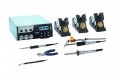 Weller WXR3002N Three Channel Rework Station, with WXHAP200, WXDP120 and WXP120-