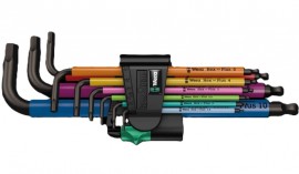 Wera 05022089001 L-Key Set, metric, multicolor-