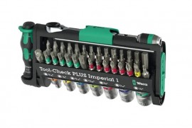 Wera 05049060001 Tool-Check PLUS Imperial 1 Tool Set, 39 Pcs, 1/4" Drive Size-