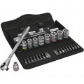 Wera 05004047001 Ratchet Set, 3/8&amp;quot; drive, 29-piece metric-