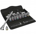 Wera 05004051001 Zyklop Metal Ratchet Set, 3/8&amp;quot; drive, SAE-