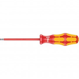 Wera 05006116001 Insulated Slotted Screwdriver, 4 mm, 6&amp;quot;-