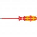Wera 05006116001 Insulated Slotted Screwdriver, 4 mm, 6&amp;quot;-