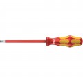Wera 05006120001 Slotted Insulated Screwdriver, 5.5 mm, 5&amp;quot; shank-