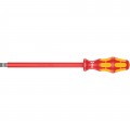 Wera 05006140001 Insulated Slotted Screwdriver, 3/8&amp;quot;, 12-3/16&amp;quot;-